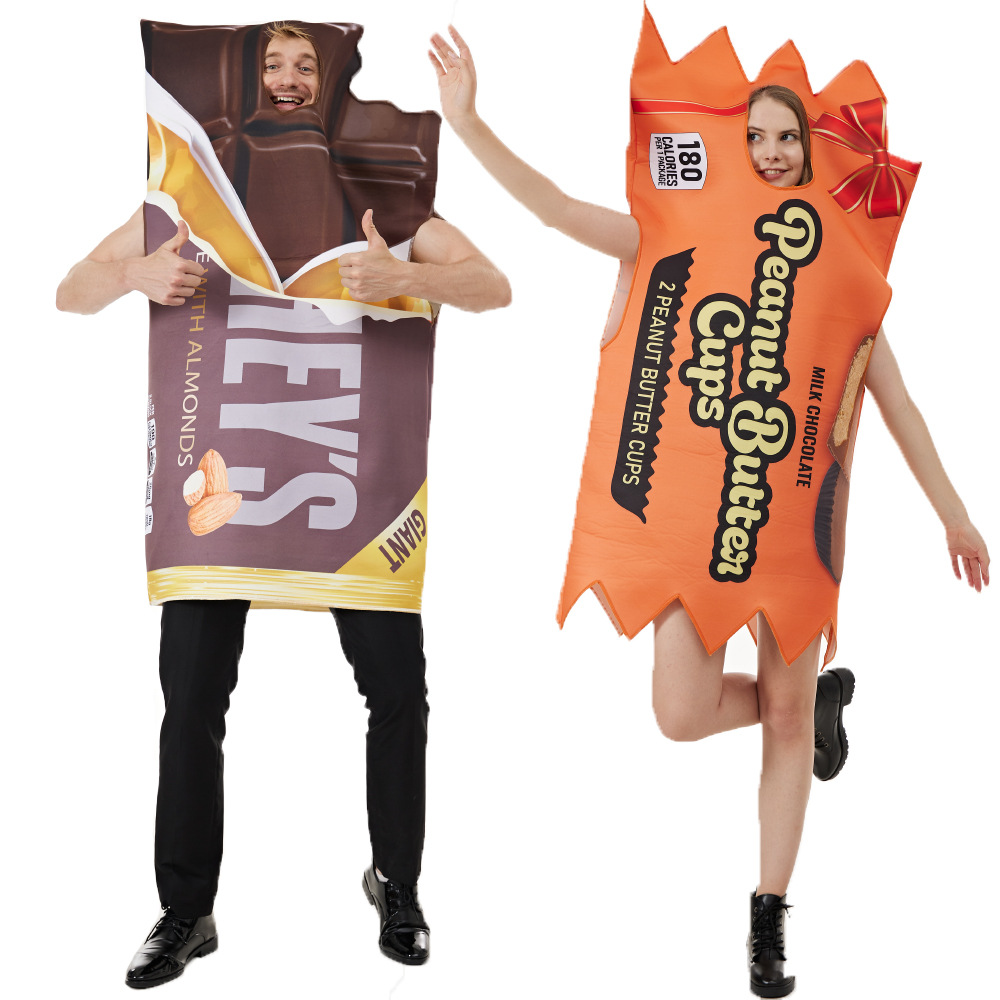 Peanut Butter Snack - Apagável adulto engraçado casal roupa chocolate