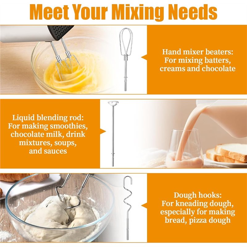 [B25B!】 Acessórios para batede - Kitchenaid Mixer Hand Mixer avaliação e preço