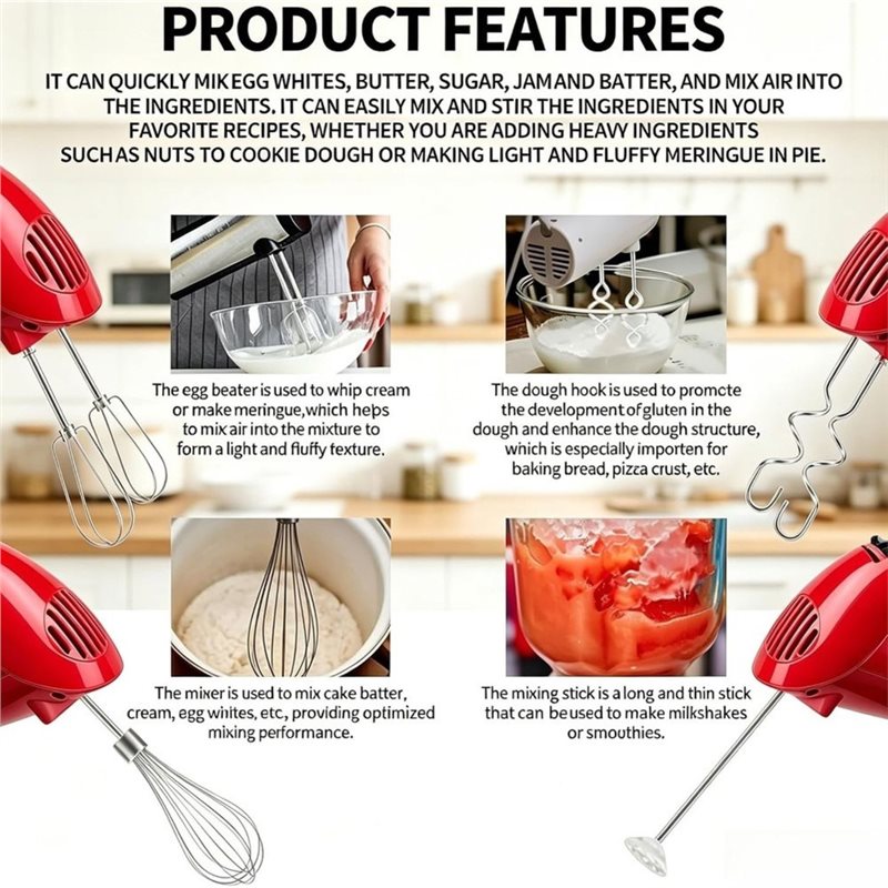 Acessórios para Batedeira Manu - Kitchenaid Mixer Hand Mixer avaliação e preço