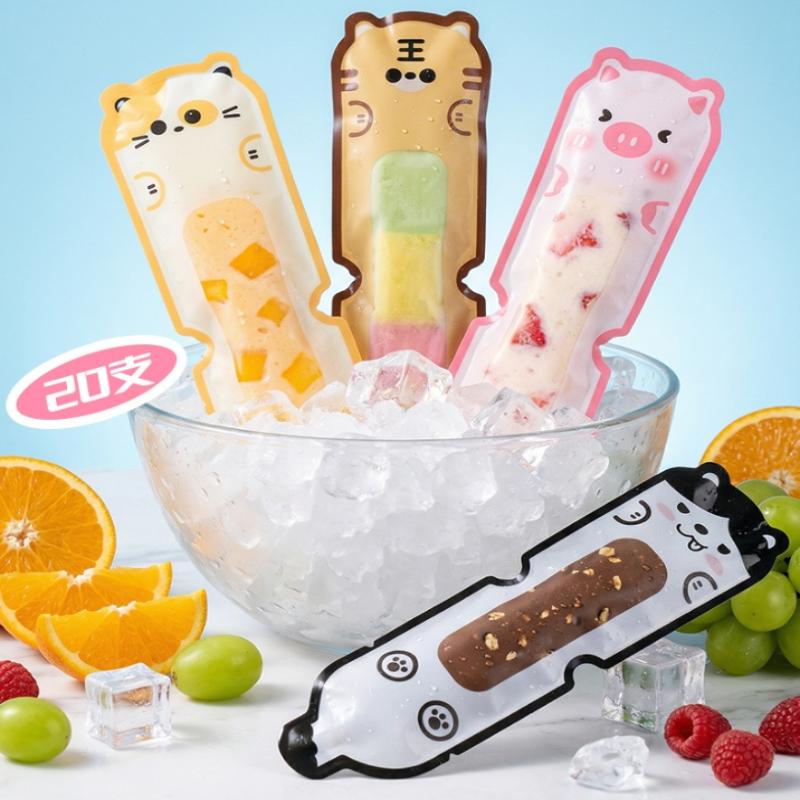 20 Sacos de Picolé DIY com Des - Food Snacks For Toddlers avaliação e preço
