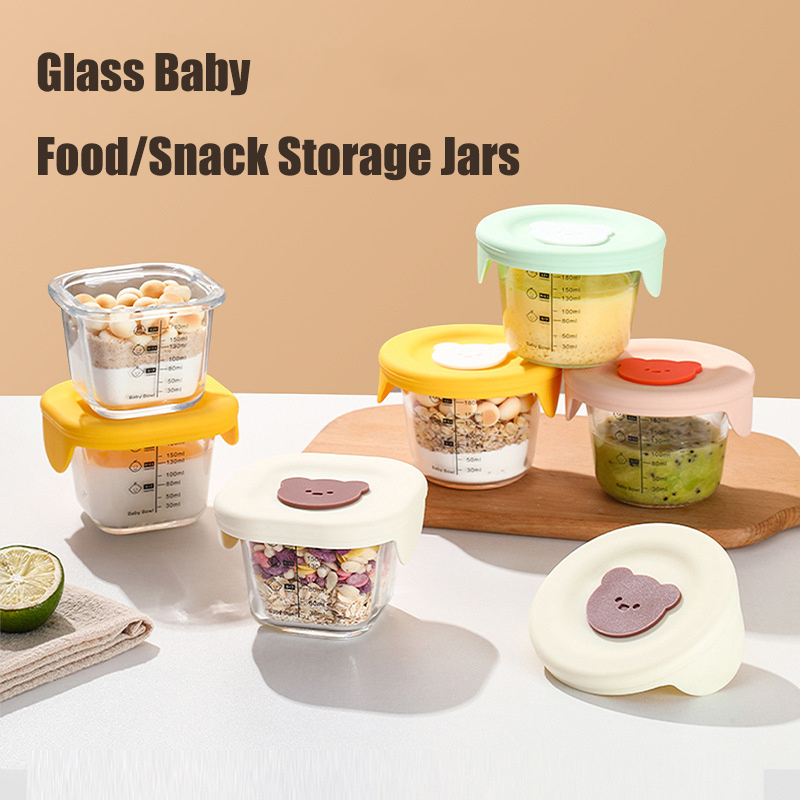 Frascos de vidro para armazena - Food Snacks For Toddlers avaliação e preço