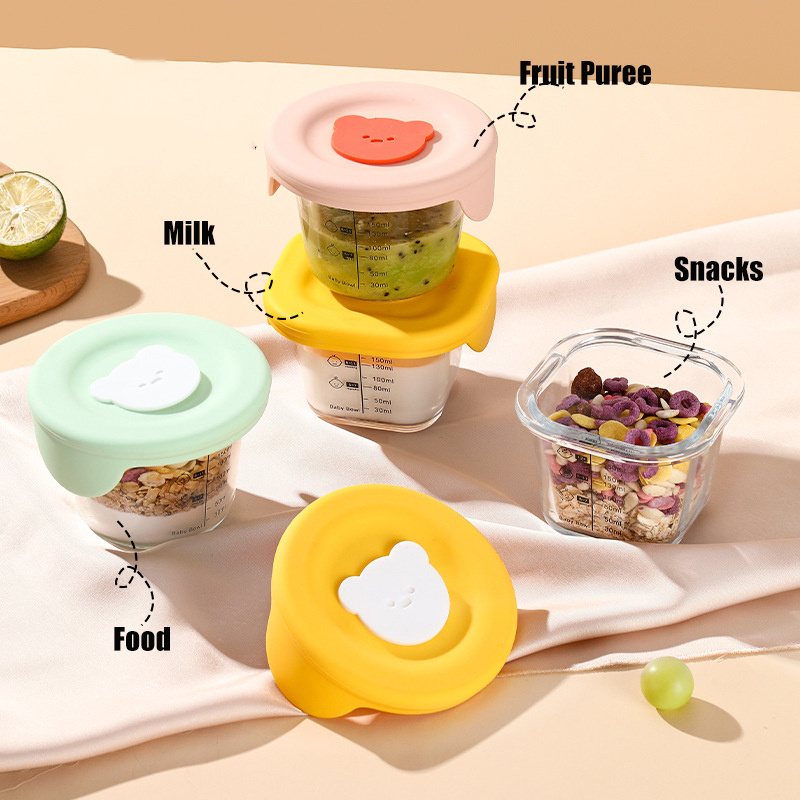 Frascos de vidro para armazena - Food Snacks For Toddlers avaliação e preço