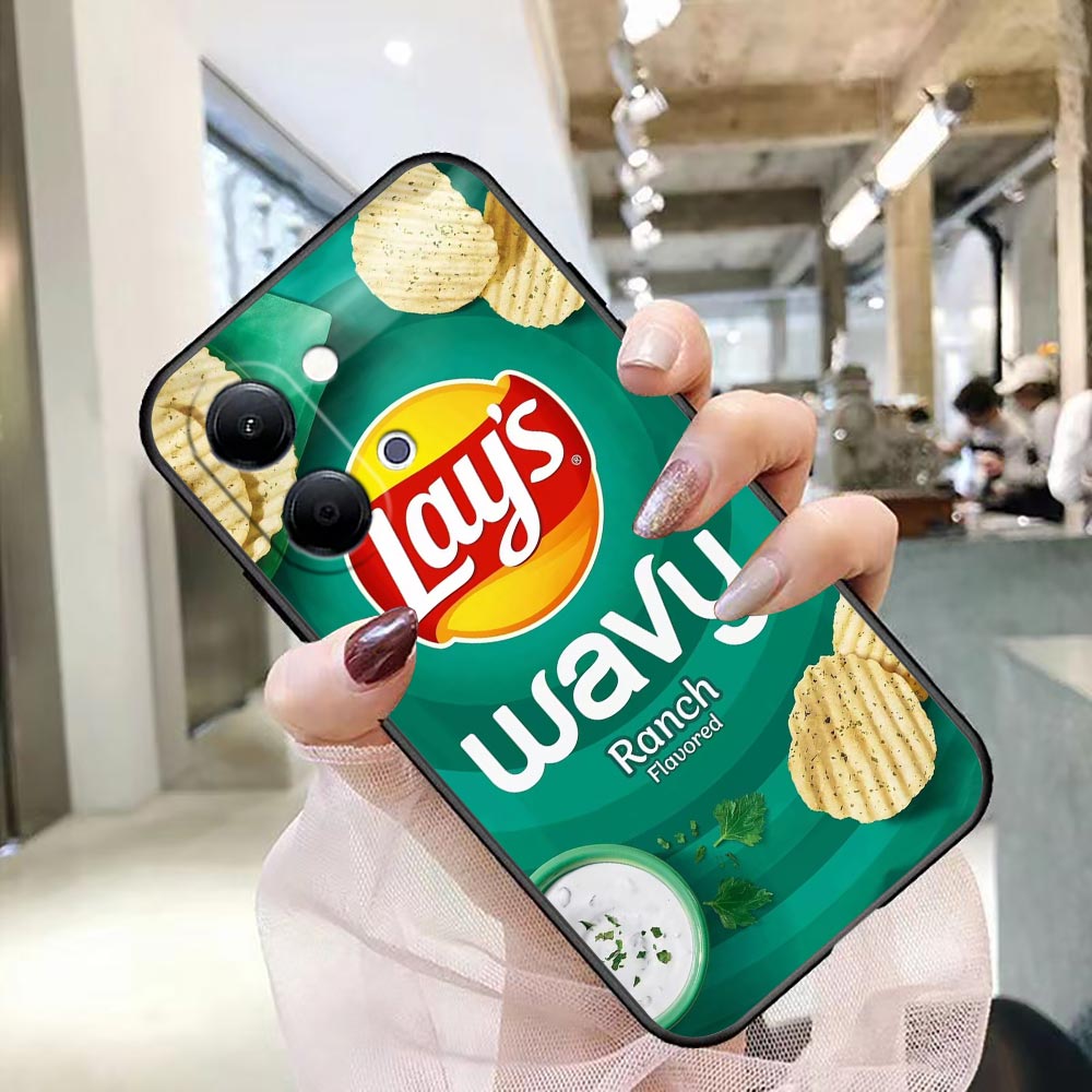 Capa de Telefone para VIVO Y40 - Logo Food Snack avaliação e preço